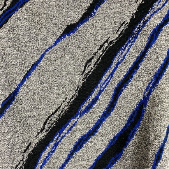 Karen Lessly Size Small Sweater Sleeveless Crew Neck Knitted Abstract Print - Picture 6 of 6